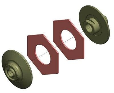 MIP20080 Slipper Clutch Kit: Losi Mini T 2.0