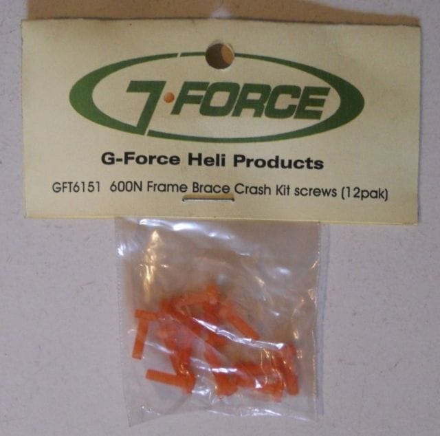 GFT6151  CRASH KIT 600N BRACE SCREWS