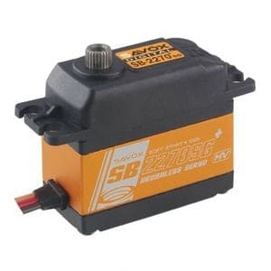 SAVSB2270SGP High Voltage Brushless Digital Servo with Soft Start, 0.11sec / 624.9oz @ 8.4V