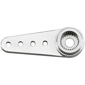 FUTFSH-T1S 1" Single Silver Aluminum Standard Servo Horn, 25 Spline