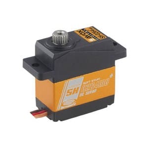 SAVSH0264MGP Super Torque Metal Gear Micro Digital Servo with Soft Start, 0.06sec / 16.7oz @ 6V