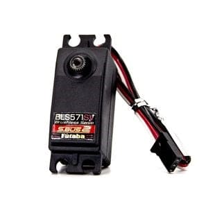 FUT01102261-3 BLS571SV S.Bus Brushless Low Profile Metal Gear Surface Servo .08sec/152.8oz @ 7.4V
