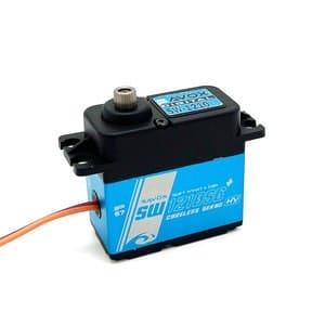 SAVSW1210SGP Waterproof High Voltage Coreless Digital Servo with Soft Start, 0.13sec / 444.4 @ 7.4V