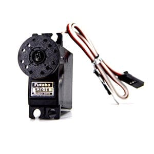 FUT01102221-3 S3016 Mini Ball Bearing Metal Gear Servo .2sec/58.3oz @ 6V
