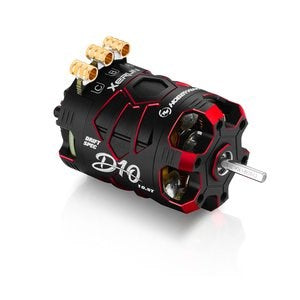 HWI30401135 Xerun D10 Brushless Drift Motor - 10.5T 4600kv, Passion Edition (Red)