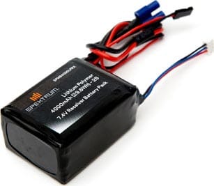 SPMB4000LPRX Li-Po Receiver Battery 2S 7.4V 4000mAh