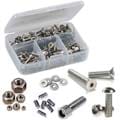 RCZTEK017  Stainless Steel Screw Kit 1/10 EB410 Buggy