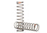 TRA8044 Traxxas Springs, shock (natural finish) (GTS) (0.39 rate, orange