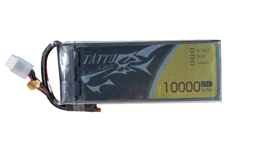 TA-25C-10000-4S1P Tattu - 080 - 10000mAh 4S1P 14.8V 25C LiPo