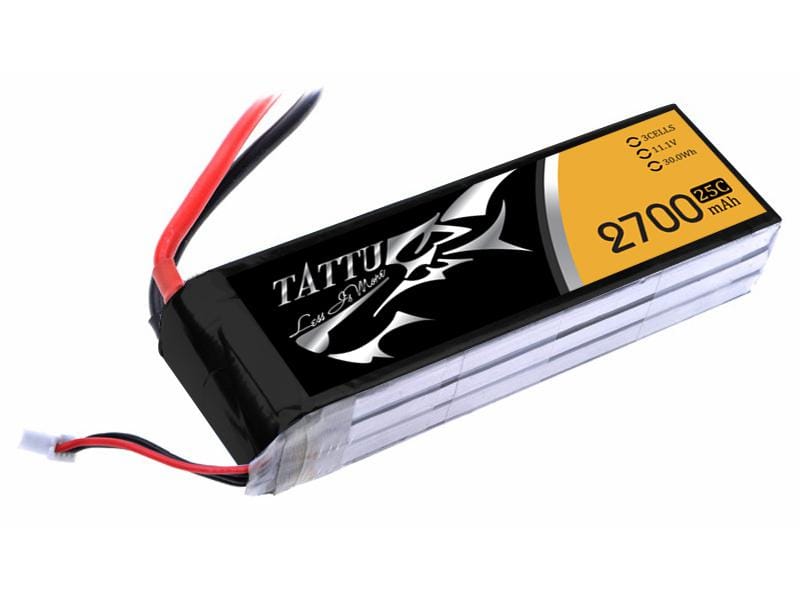 TA-25C-2700-3S1P-XT60 2700mAh 3S1P 11.1V 25C LiPo XT60