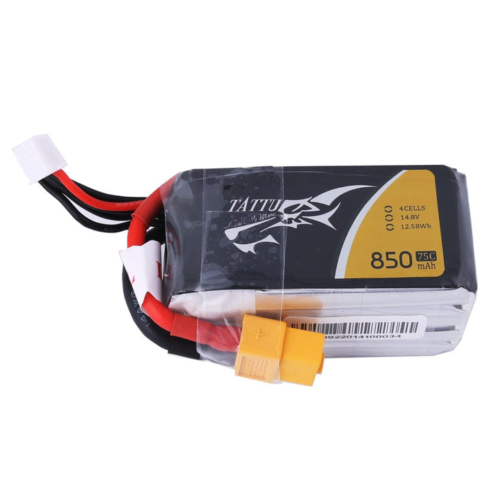 TA-75C-850-4S1P-XT60 850mAh 4S1P 14.8V 75C LiPo XT60
