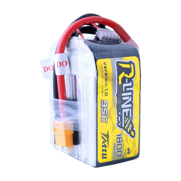 TA-RL-95C-1800-6S1P Tattu - 471 - 1800mAh 6S1P 22.2V 95C LiPo XT60
