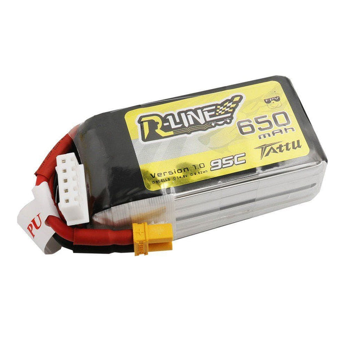 TA-RL-95C-650-4S1P-XT30 650mAh 14.8V 95C 4S1P Lipo Battery Pack with XT30