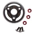 HRASTE872 TG Red Steel Spur Gear 48P 72T