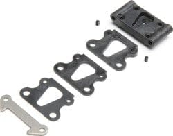 TLR234109 Front Pivot, w/Brace & Kick Shims: All 22