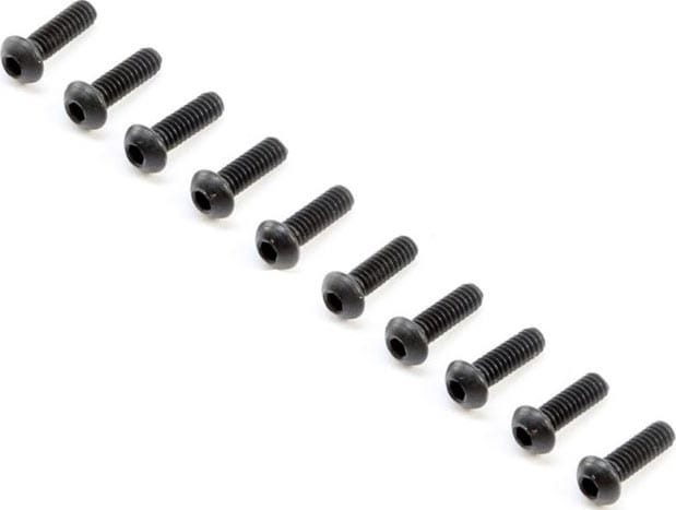TLR245011 Button Head Screws, M2x6mm (10)