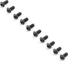 TLR255001 Button Head Screws, M2.5x5mm (10)