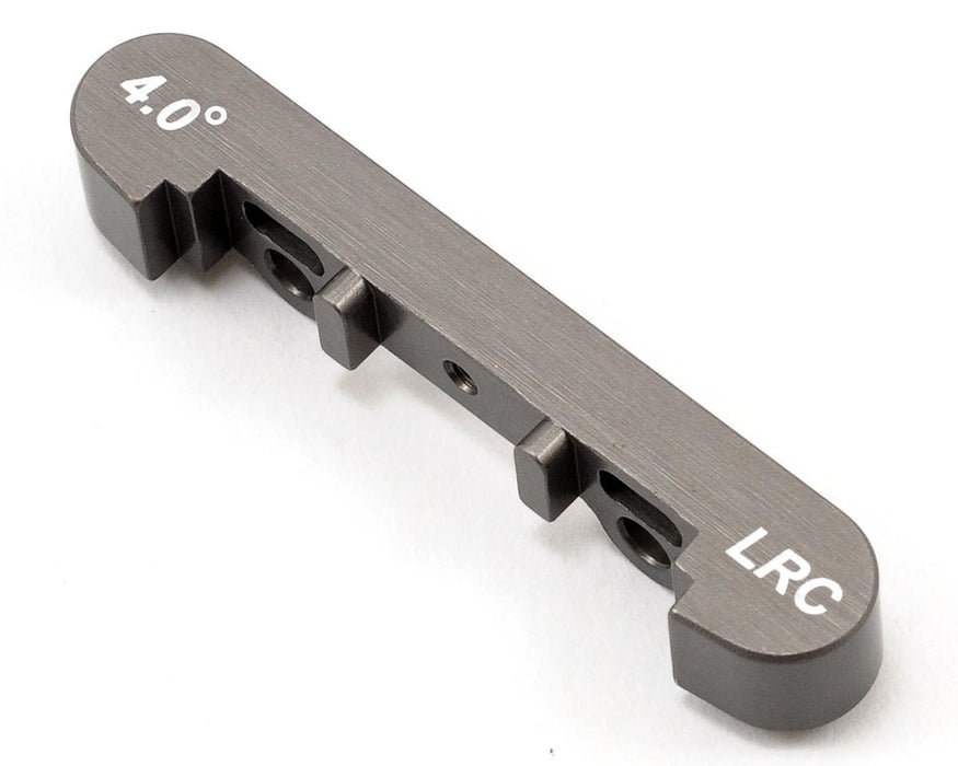 TLR2986 Toe Plate, Aluminum, 4 Degree, LRC: 22