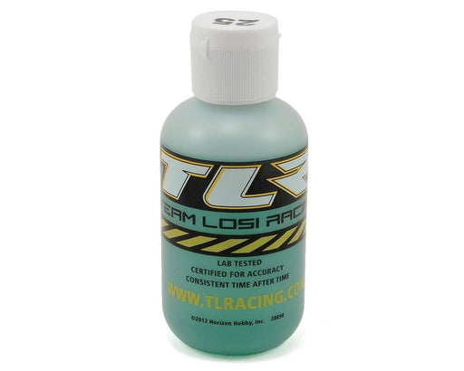 TLR74022 SILICONE SHOCK OIL, 25WT, 250CST, 4OZ