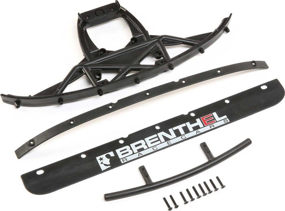 LOS251105 Front Bumper and Rubber Valance: SBR 2.0