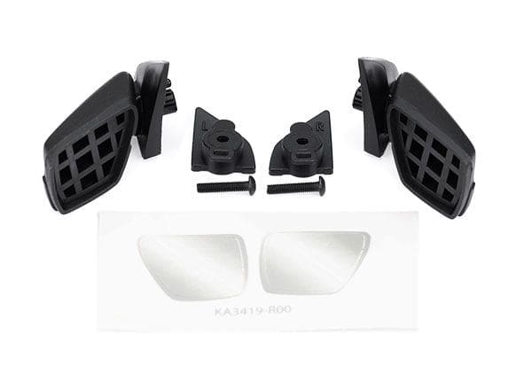 TRA10143 Traxxas Side Mirrors (L/R)/ Mirror Mounts (L/R)/ 3x14mm BCS (2)