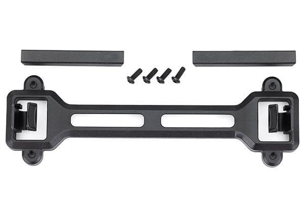 TRA10144 Traxxas Latch, Rear Body & Latch Mount (2) 3x8mm BCS (4)