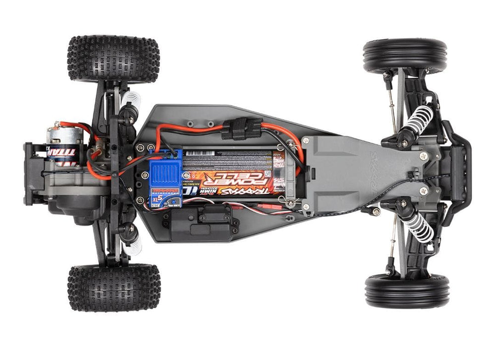 TRA24054-61 Traxxas Bandit 1/10 RTR Buggy Orange with LED Light Kit***Sold Separately for the best run time you will need part# Tra2992***