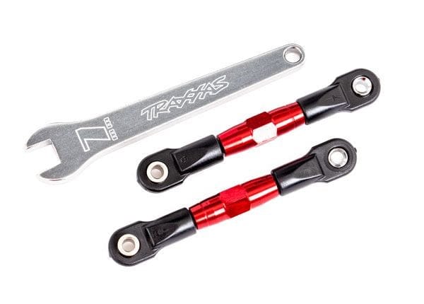 TRA2443R, Traxxas Camber links, rear Red