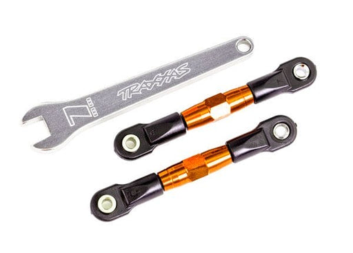 TRA2443T Traxxas Camber links, rear Orange