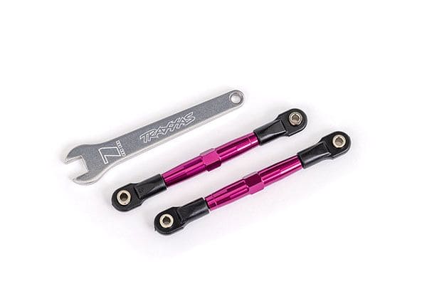 TRA2445P Traxxas Toe links, front Pink