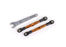 TRA2445T Traxxas Toe links, front Orange