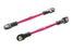 TRA3139P Traxxas 59mm Aluminum Turnbuckle Toe Link (Pink) (2)