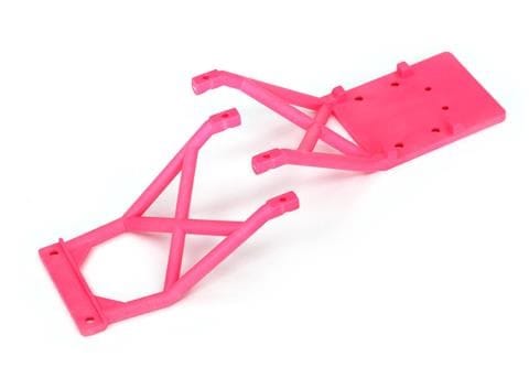TRA3623P Traxxas Skid Plates (Pink) (Front & Rear) Stampede