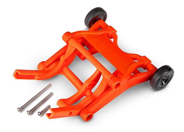 TRA3678T Traxxas Wheelie Bar, Assembled (Orange)