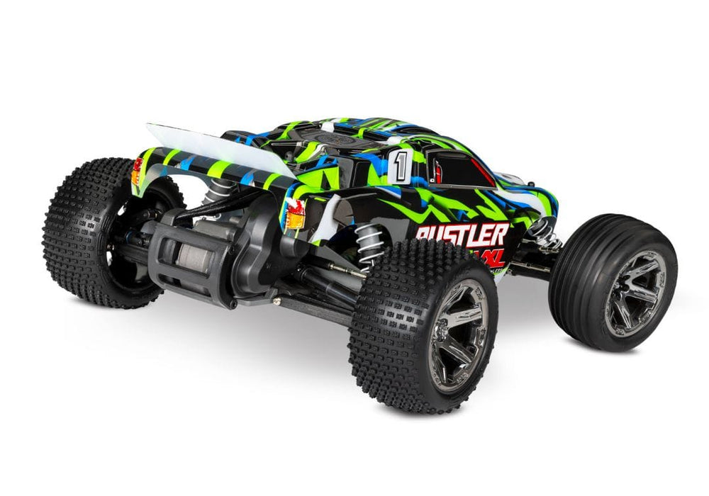 TRA37076-74 Traxxas Rustler VXL Brushless 1/10 RTR Stadium Truck Green **SOLD SEPARATELY YOU will need this part # TRA2994 to run this truck