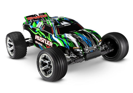 TRA37076-74 Traxxas Rustler VXL Brushless 1/10 RTR Stadium Truck Green **SOLD SEPARATELY YOU will need this part # TRA2994 to run this truck