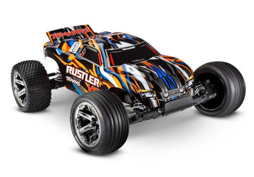 TRA37076-74 Traxxas Rustler VXL Brushless 1/10 RTR Stadium Truck Orange **SOLD SEPARATELY YOU will need this part # TRA2994 to run this truck
