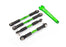 TRA3741G Traxxas Aluminum Turnbuckle Camber Link Set (Green) (4)