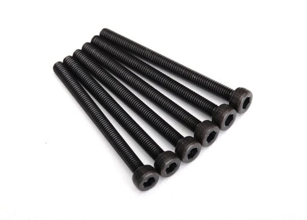 TRA3971  Screws, 3x35mm cap-head machine (hex drive) (6)
