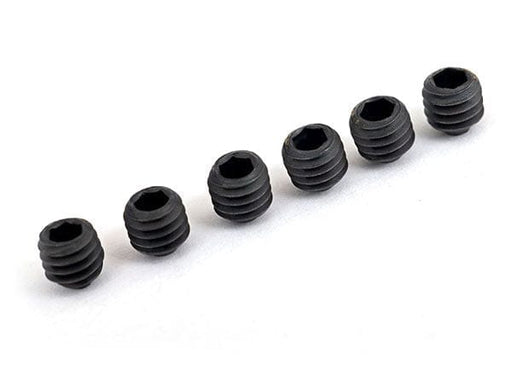 TRA4897X Traxxas Screws, Set (Grub), 4mm (With Heavy Duty Threadlock) (6)
