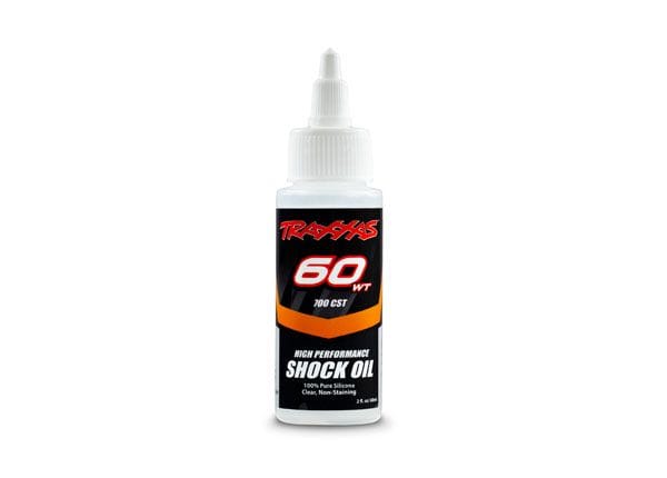TRA5035 Traxxas Oil, shock (60 wt, 700 cSt, 60cc) (silicone)