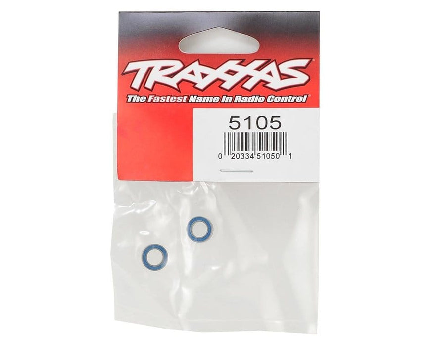 TRA5105   Ball bearings, blue rubber sealed (6x10x3mm) (2)
