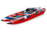 TRA57046-4REDR Traxxas DCB M41 Widebody 40" Catamaran Race Boat Red