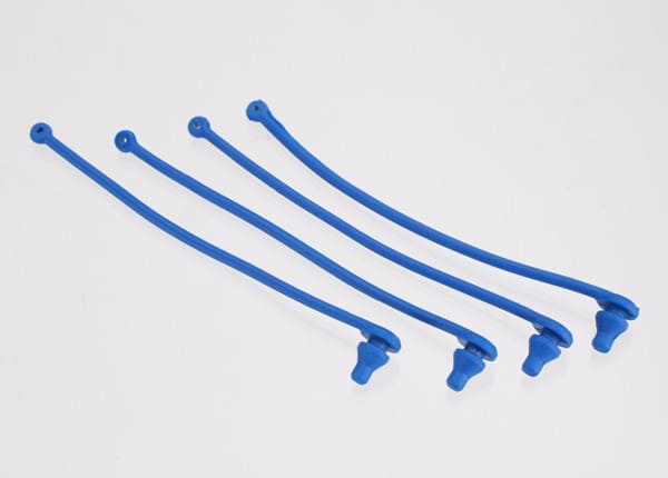 TRA5751 Traxxas Body Clip Retainer Set (Blue) (4)