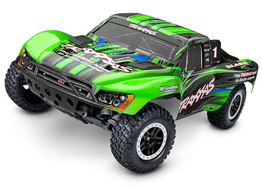 TRA58134-4GREEN Traxxas Slash 1/10 Brushless BL-2s ESC 2WD Short Course Truck RTR - Green **SOLD SEPARATELY AND REQUIRED QUCK CHARGER &LONG RUN TIME BATTERY ORDER PART # TRA2992**