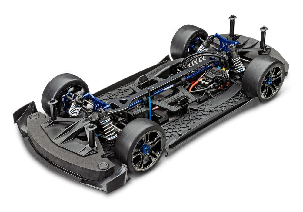 TRA64077-3BLUEX Traxxas XO-1 - 1/7th RTR Electric 4WD On Road Sedan BlueX YOU will need this part #TRA2990   to run this truck