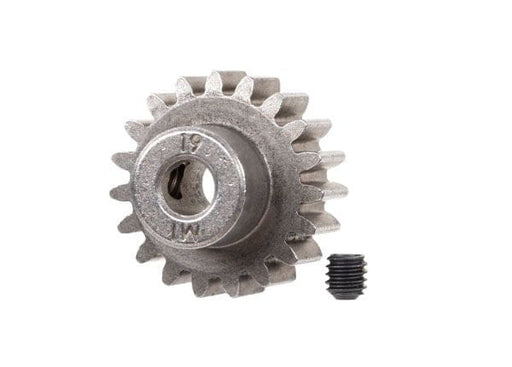 TRA6480X Traxxas Gear, 19-T Pinion (1.0 Metric Pitch) (Fits 5mm Shaft)