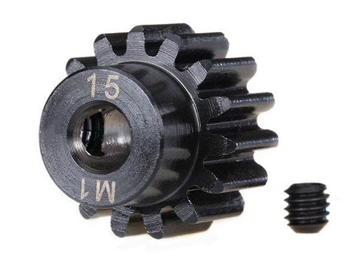 TRA6487R Traxxas Mod 1 Machined Pinion Gear 5mm Shaft (15)