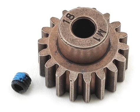 TRA6491X Gear, 18-T pinion 1.0 metric pitch fits 5mm shaft