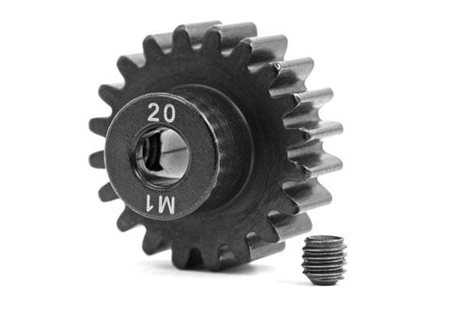 TRA6494R Traxxas Gear, 20-T Pinion (1.0 Metric Pitch) (Fits 5mm Shaft)